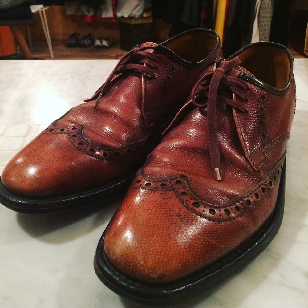 Vintage oxford men's shoes fit a 9.5 Rockabilly